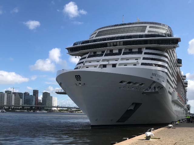 MSC Virtuosa in Rotterdam